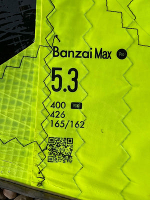 
                  
                    Load image into Gallery viewer, 2024 Goya Banzai Max Pro 5.3 m2 Used windsurfing sails
                  
                