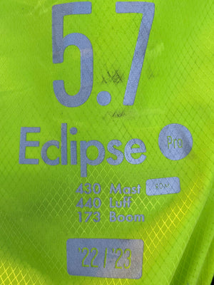 
                  
                    Load image into Gallery viewer, 2023 Goya Eclipse Pro 5.7 m2 Used windsurfing sails
                  
                