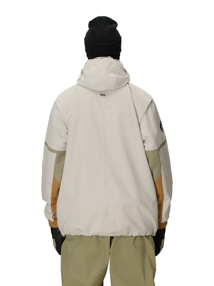 686 2001 TRANSFER SNOWBOARD JACKET - LIMESTONE COLORBLOCK - 2026 SNOWBOARD JACKETS