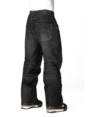 
                  
                    Load image into Gallery viewer, 686 DECONSTRUCTED DENIM INSULATED SNOWBOARD PANT - BLACK DENIM - 2026 SNOWBOARD PANTS
                  
                