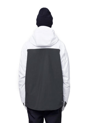 
                  
                    Load image into Gallery viewer, 686 GORE-TEX GT SHELL SNOWBOARD JACKET - WHITE STEEL BLUE BLACK - 2024 SNOWBOARD JACKETS
                  
                
