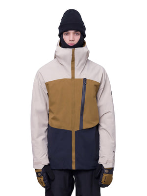 
                  
                    Load image into Gallery viewer, 686 GORE-TEX GT SHELL SNOWBOARD JACKET - PUTTY COLORBLOCK - 2024 PUTTY COLORBLOCK SNOWBOARD JACKETS
                  
                