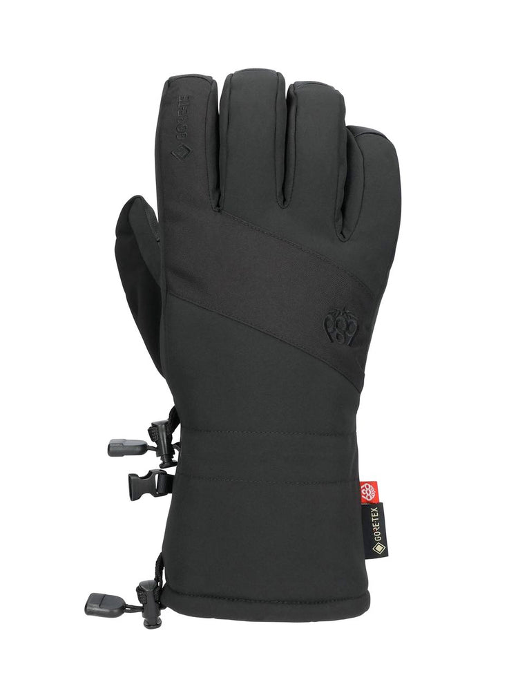 686 GORE-TEX LINEAR SNOWBOARD GLOVE - BLACK - 2026 BLACK SNOWBOARD GLOVES