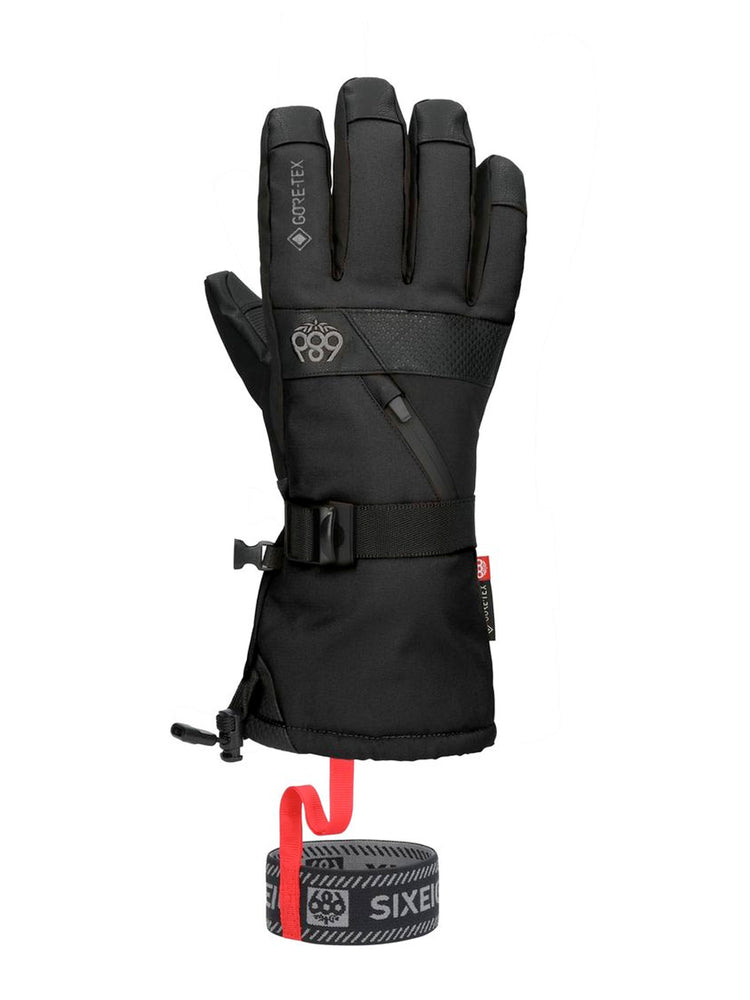 686 GORE-TEX SMARTY 3 IN 1 GAUNTLET SNOWBOARD GLOVE - BLACK - 2026 BLACK SNOWBOARD GLOVES