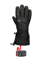 686 GORE-TEX SMARTY 3 IN 1 GAUNTLET SNOWBOARD GLOVE - BLACK - 2026 BLACK SNOWBOARD GLOVES