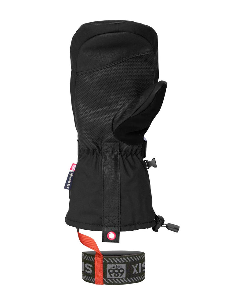 686 GORE-TEX SMARTY 3 IN 1 GAUNTLET SNOWBOARD MITTS - BLACK - 2026 SNOWBOARD GLOVES