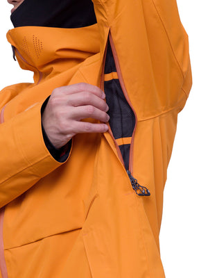Mens orange snowboard jacket online