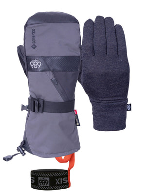
                  
                    Load image into Gallery viewer, 686 GORE-TEX SMARTY 3 IN 1 GAUNTLET SNOWBOARD MITT - CHARCOAL - 2025 CHARCOAL SNOWBOARD GLOVES
                  
                