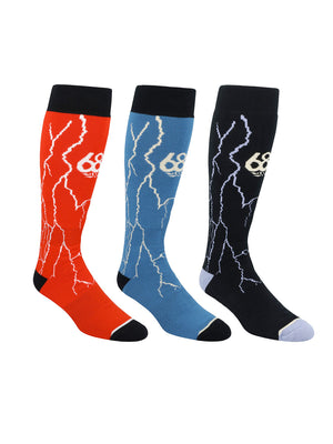 
                  
                    Load image into Gallery viewer, 686 STORM SNOWBOARD SOCKS 3-PACK SOCKS
                  
                