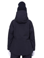 686 WOMENS HYDRA INSULATED SNOWBOARD JACKET - BLACK - 2025 SNOWBOARD JACKETS