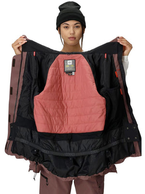 
                  
                    Load image into Gallery viewer, 686 WOMENS WHISPER INSULATED SNOWBOARD JACKET - PEPPERCORN - 2026 SNOWBOARD JACKETS
                  
                