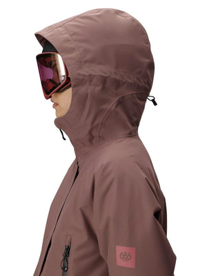 
                  
                    Load image into Gallery viewer, 686 WOMENS WHISPER INSULATED SNOWBOARD JACKET - PEPPERCORN - 2026 SNOWBOARD JACKETS
                  
                