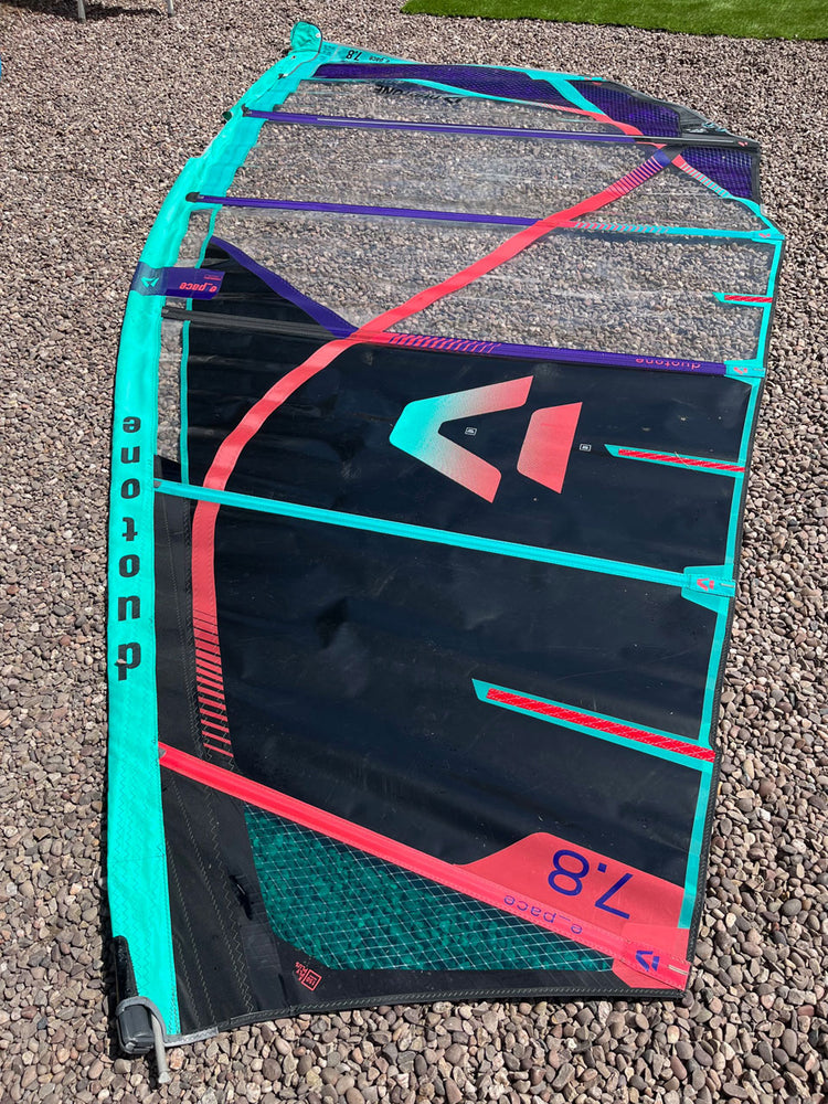 2023 Duotone E Pace 7.8 m2 Used windsurfing sails