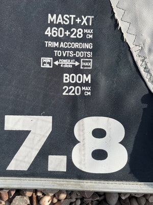 
                  
                    Load image into Gallery viewer, 2021 Duotone S Pace 7.8m2 Used windsurfing sails
                  
                