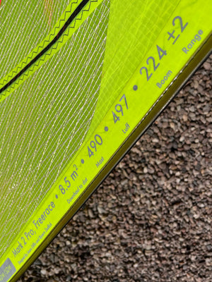 
                  
                    Load image into Gallery viewer, 2021 Goya Mark 2 Pro 8.5 m2 Used windsurfing sails
                  
                