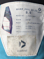 2022 Duotone Warp Foil 8.9 m2 Used windsurfing sails