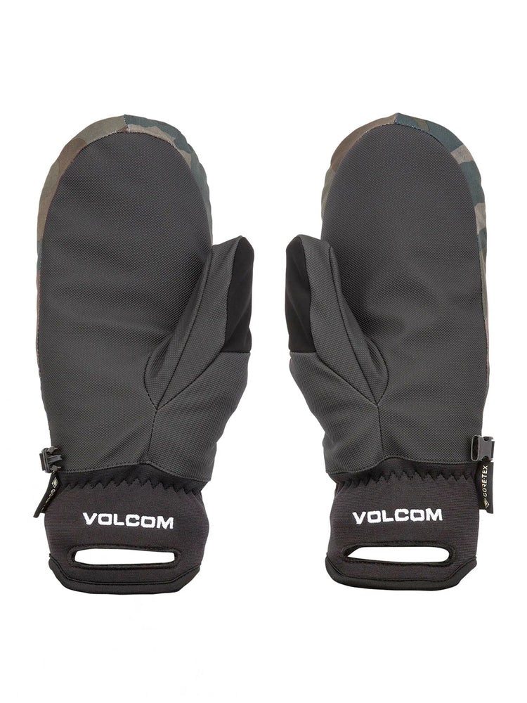 VOLCOM STAY DRY GORE TEX SNOWBOARD MITTS - CLOUDWASH CAMO - 2024 SNOWBOARD GLOVES