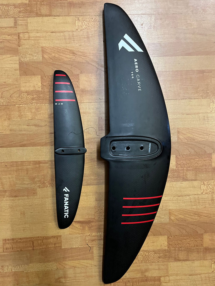 2023 Fanatic Aero Carve used wing set 750 / 216 Used Foils