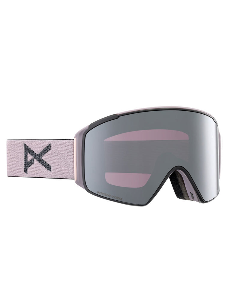 ANON M4S CYLINDRICAL INC. BONUS LENS AND MFI FACEMASK SNOWBOARD GOGGLE - ELDERBERRY SUNNY ONYX - 2024 ELDERBERRY SUNNY ONYX GOGGLES