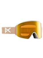 ANON M4 CYLINDRICAL SNOWBOARD GOGGLES - SUMMIT TAUPE SUNNY BRONZE - 2025 GOGGLES