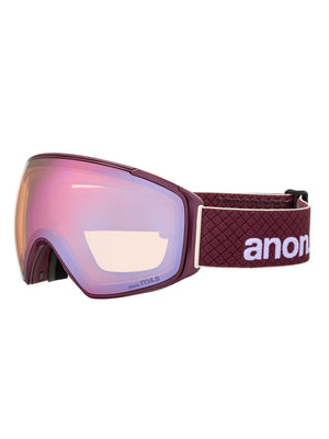 
                  
                    Load image into Gallery viewer, ANON M4S TORIC SNOWBOARD GOGGLES - DEEP CHERRY/CLOUDY PINK - 2026 GOGGLES
                  
                