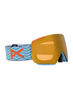 ANON M5 SNOWBOARD GOGGLES - RETRO BLUE/SUNNY BRONZE - 2026 RETRO BLUE SUNNY BRONZE - CLOUDY BURST GOGGLES