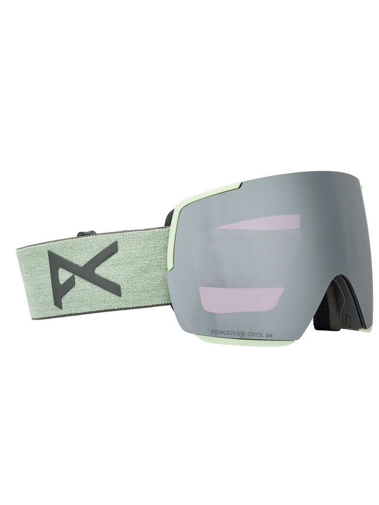 ANON M5S SNOWBOARD GOGGLES - SOFT SAGE/SUNNY ONYX - 2026 SOFT SAGE SUNNY ONYX - VARIABLE VIOLET GOGGLES