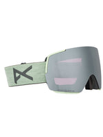 ANON M5S SNOWBOARD GOGGLES - SOFT SAGE/SUNNY ONYX - 2026 SOFT SAGE SUNNY ONYX - VARIABLE VIOLET GOGGLES