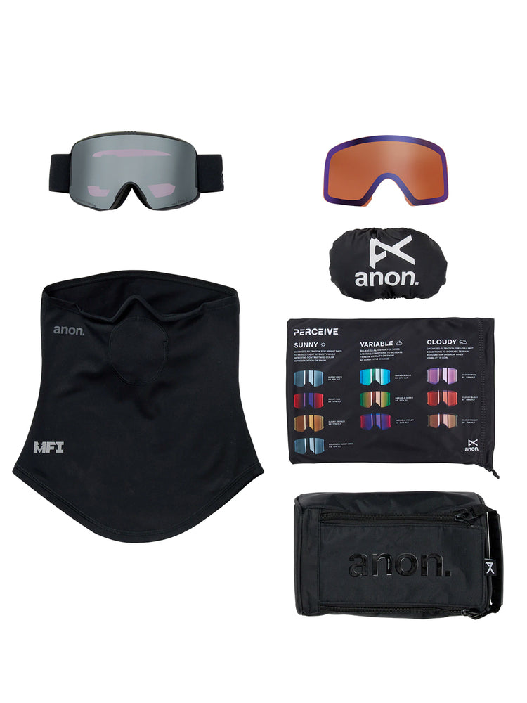 ANON M6 SNOWBOARD GOGGLES - SMOKE/SUNNY ONYX - 2026 GOGGLES