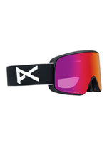 ANON M6S SNOWBOARD GOGGLES - BLACK/SUNNY RED - 2026 BLACK SUNNY RED - CLOUDY BURST GOGGLES