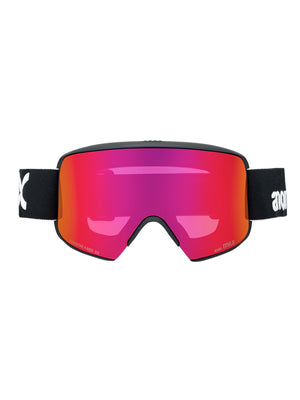 
                  
                    Load image into Gallery viewer, ANON M6S SNOWBOARD GOGGLES - BLACK/SUNNY RED - 2026 GOGGLES
                  
                