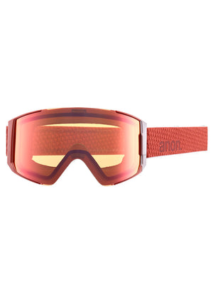 
                  
                    Load image into Gallery viewer, ANON SYNC INC. BONUS LENS SNOWBOARD GOGGLE - MARS SUNNY RED - 2024 GOGGLES
                  
                