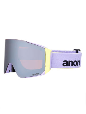 
                  
                    Load image into Gallery viewer, ANON SYNC SNOWBOARD GOGGLES - HYPER LILAC/SUNNY ONYX - 2026 GOGGLES
                  
                