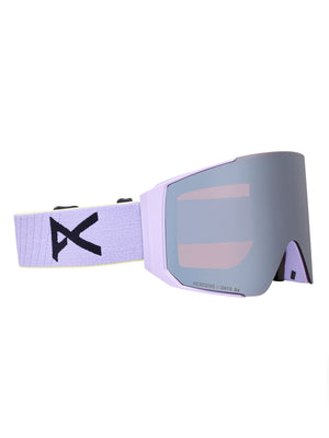 
                  
                    Load image into Gallery viewer, ANON SYNC SNOWBOARD GOGGLES - HYPER LILAC/SUNNY ONYX - 2026 HYPER LILAC SUNNY ONYX - VARIABLE VIOLET GOGGLES
                  
                