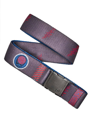 
                  
                    Load image into Gallery viewer, ARCADE GRATEFUL DEAD WE ARE EVERYWHERE BELT - CHARCOAL CHARCOAL BELTS
                  
                