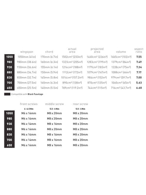 
                  
                    Load image into Gallery viewer, Axis High Performance Speed HPS Front Wing Foil Wing Foils
                  
                