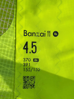 
                  
                    Load image into Gallery viewer, 2024 Goya Banzai 11 Pro 4.5 m2 Used windsurfing sails
                  
                