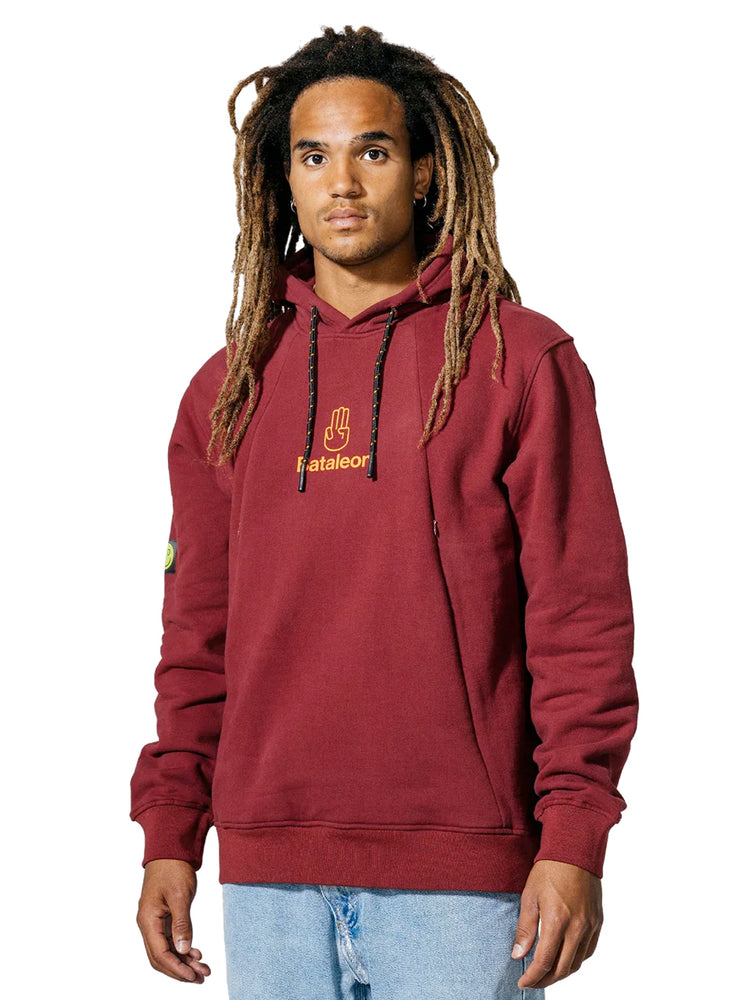 BATALEON DELTA HOODIE - RUBY WINE - 2024 RUBY WINE HOODIES