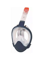 Beuchat Smile Full Face Mask with Snorkel - Deep Blue L XL Mask and snorkel