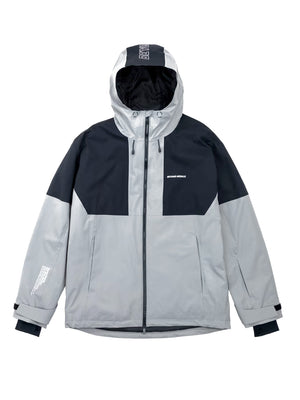 
                  
                    Load image into Gallery viewer, BEYOND MEDALS FULLZIP 2L SNOWBOARD JACKET - GREY - 2026 GREY SNOWBOARD JACKETS
                  
                