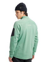 BURTON AK BAKER STRETCH FULL-ZIP FLEECE - SOFT SAGE - 2026 FLEECE