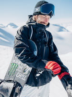 BURTON AK GORE-TEX CYCLIC 2L SNOWBOARD JACKET - TRUE BLACK - 2025 SNOWBOARD JACKETS