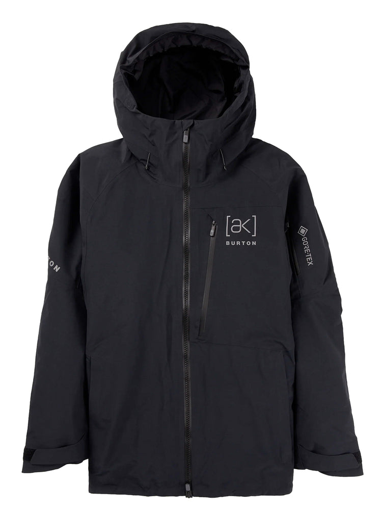 BURTON AK GORE-TEX CYCLIC 2L SNOWBOARD JACKET - TRUE BLACK - 2024 TRUE BLACK SNOWBOARD JACKETS