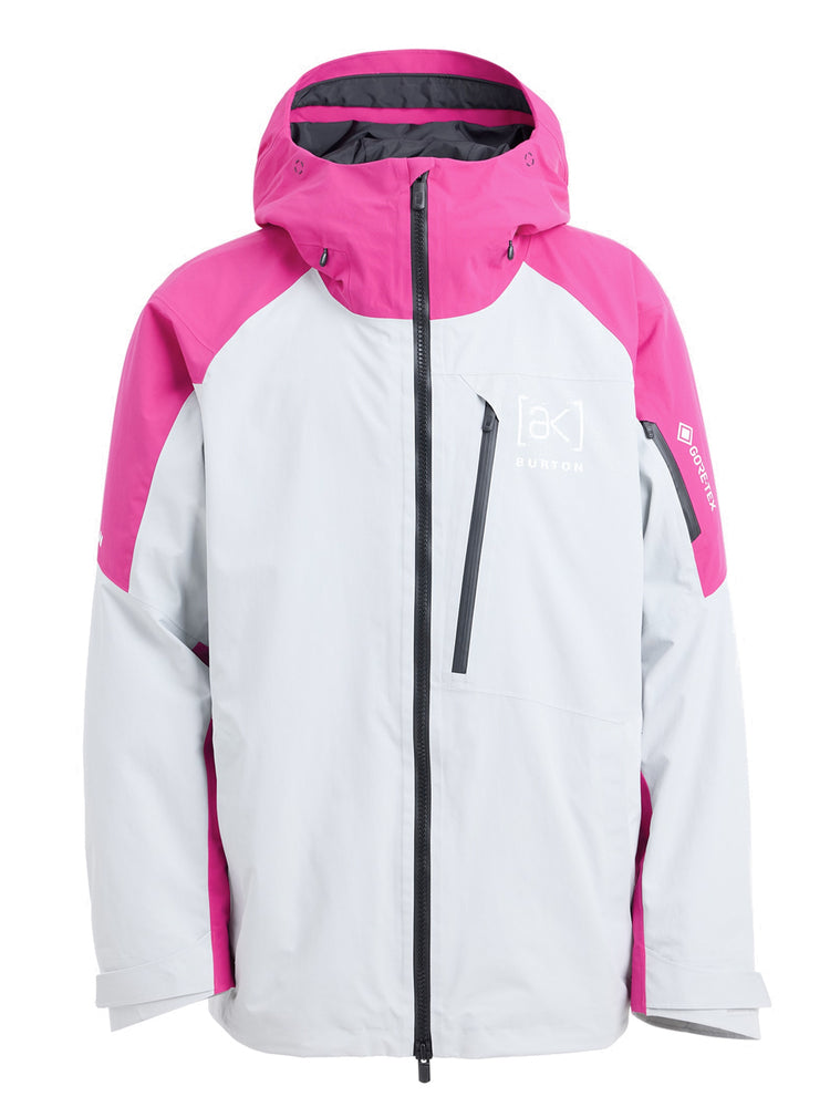 BURTON AK GORE-TEX CYCLIC 2L SNOWBOARD JACKET - VERY BERRY/GRAY - 2026 LARGE VERY BERRY GRAY SNOWBOARD JACKETS
