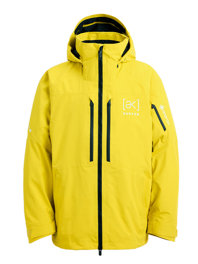 BURTON AK SWASH GORE-TEX 2L SNOWBOARD JACKET - ATOMIC YELLOW - 2026 LARGE ATOMIC YELLOW SNOWBOARD JACKETS
