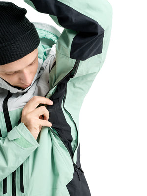 
                  
                    Load image into Gallery viewer, BURTON AK SWASH GORE-TEX 2L SNOWBOARD JACKET - GRAY CLOUD/SOFT SAGE - 2026 SNOWBOARD JACKETS
                  
                