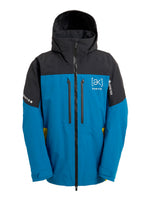 BURTON AK SWASH GORE-TEX 2L SNOWBOARD JACKET - TRUE BLACK/BLUE TEAL/ATOMIC YELLOW - 2026 LARGE TRUE BLACK BLUE TEAL ATOMIC YELLOW SNOWBOARD JACKETS