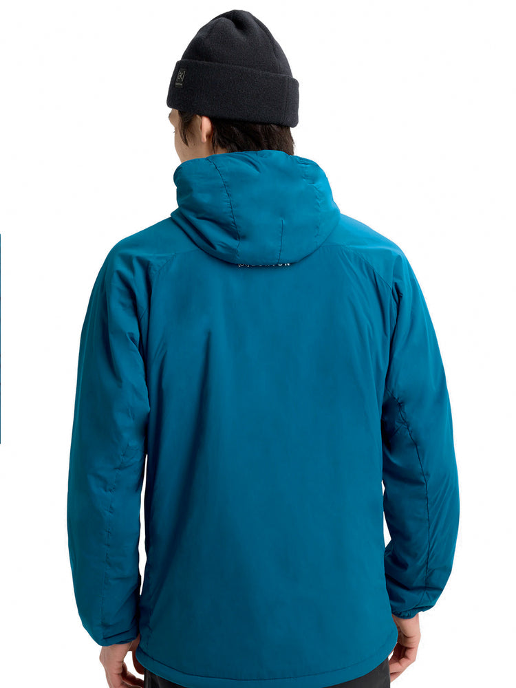 BURTON AK HELIUM HOODED STRETCH INSULATED SNOWBOARD JACKET - BLUE TEAL - 2026 SNOWBOARD JACKETS