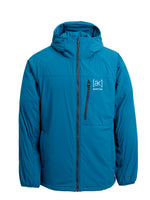 BURTON AK HELIUM HOODED STRETCH INSULATED SNOWBOARD JACKET - BLUE TEAL - 2026 LARGE BLUE TEAL SNOWBOARD JACKETS