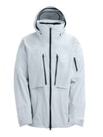 BURTON AK HOVER GORE-TEX C-KNIT 3L SNOWBOARD JACKET - GRAY CLOUD - 2026 LARGE GRAY CLOUD SNOWBOARD JACKETS